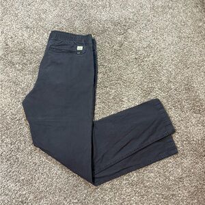 Vuori Men's Ripstop Climber Pants Slim Fit Organic Cotton Outdoor in Gray Size L